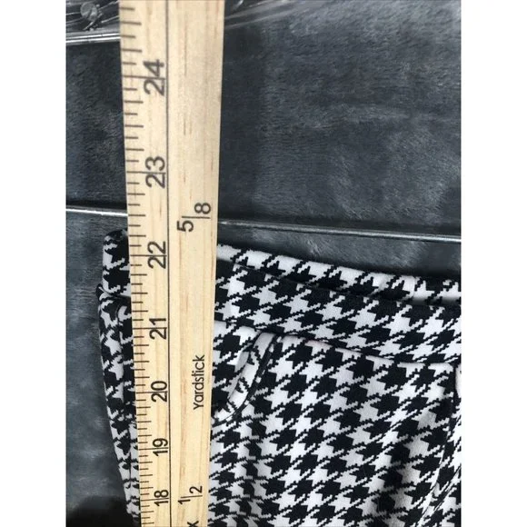 Old Navy Girls Black And White Dog Tooth Stretch Pants Size 5 Toddler - Picture 2 of 7